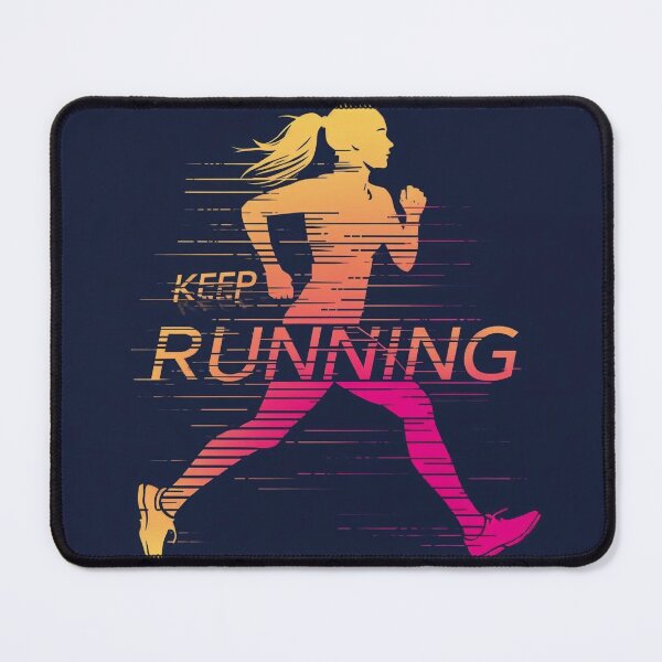 Item preview, Keep Running – Motivational Sports T-Shirt designed and sold by karimahmed84.