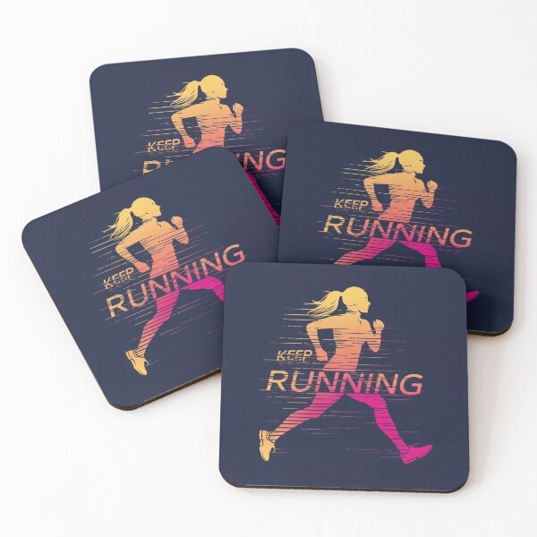 Item preview, Keep Running – Motivational Sports T-Shirt designed and sold by karimahmed84.
