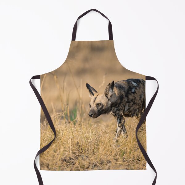 Item preview, Silent Hunter – African Wild Dog in the Golden Grass designed and sold by DavideAntoniani.