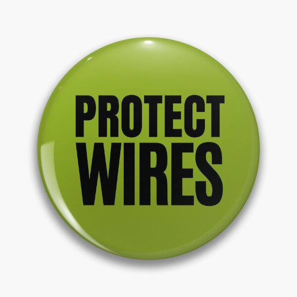 Item preview, Protect WIRES Black designed and sold by ProtectWIRES.