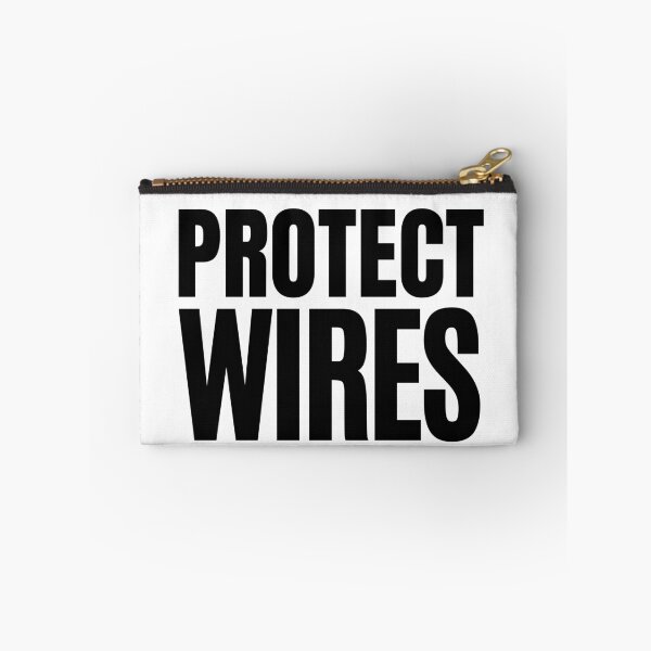 Item preview, Protect WIRES Black designed and sold by ProtectWIRES.