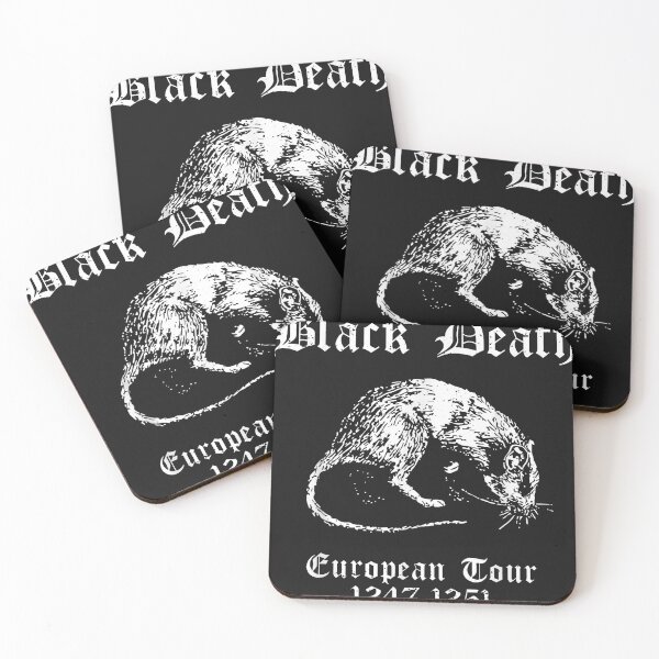 Item preview, Retro Black Death European Tour Plague Rat Medieval History designed and sold by NicholeStuchl.