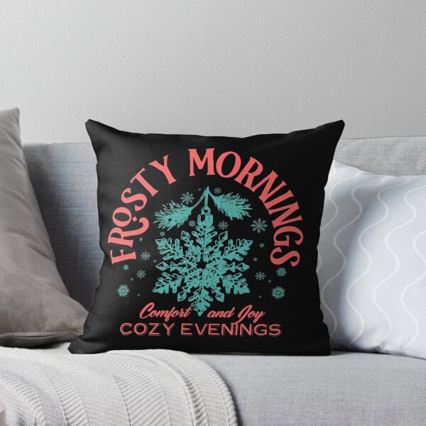Item preview, Frosty Mornings Cozy Evenings – Vintage Ornament Snowflake Christmas T-Shirt designed and sold by NoGoodDeeds.