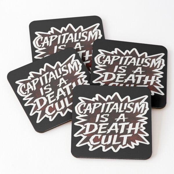 Item preview, Capitalism Is A Death Cult Anti Capitalism Statement designed and sold by Owcomm.