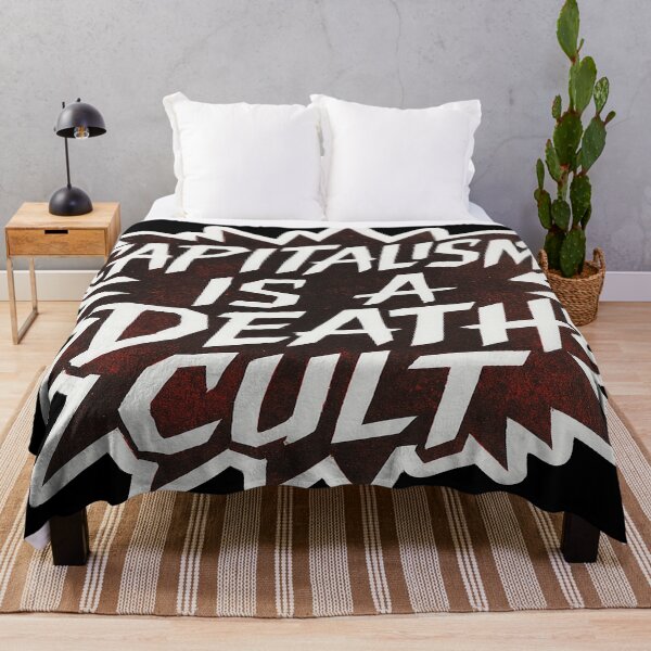 Item preview, Capitalism Is A Death Cult Anti Capitalism Statement designed and sold by Owcomm.