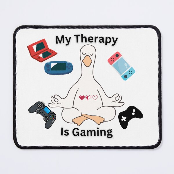 Item preview, My Therapy Is Gaming Video Games designed and sold by Pandakgdesigns.