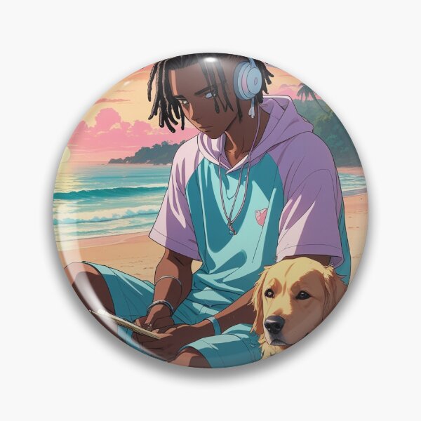 Item preview, ☀️ Chill mood on the beach — Lo-fi vibes ✍ designed and sold by dlnoname.