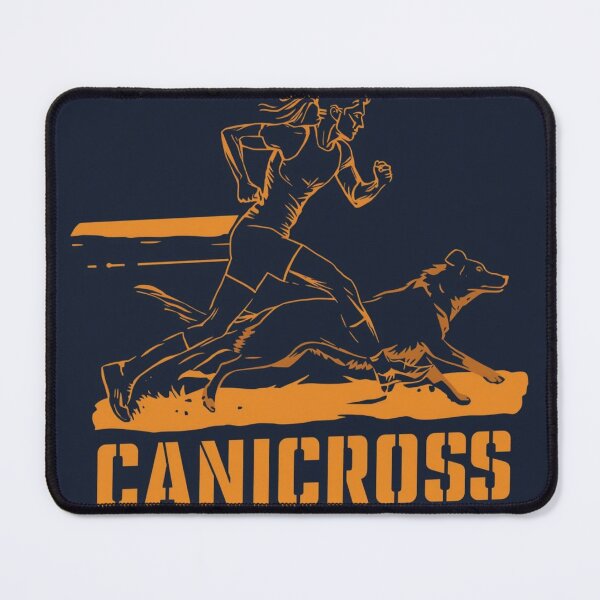 Item preview, Canicross – Run With Your Dog T-Shirt designed and sold by karimahmed84.