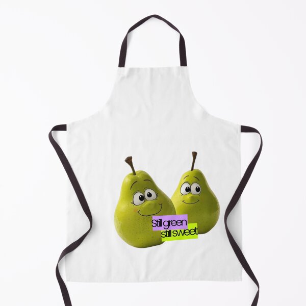 Item preview, Still Green Still Sweet | Cute Pear Cartoon Design designed and sold by WovennDesigns.