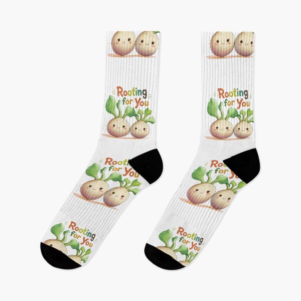 Item preview, Rooting for You, Foodie Veggie Pun Kawaii designed and sold by Bliss Find And Design.
