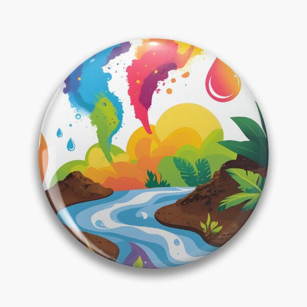 Item preview, Elemental Fusion: A Vibrant Ecosystem designed and sold by UrvashiStudio.