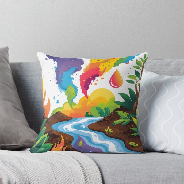 Item preview, Elemental Fusion: A Vibrant Ecosystem designed and sold by UrvashiStudio.