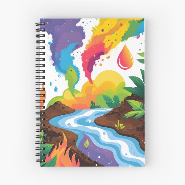 Item preview, Elemental Fusion: A Vibrant Ecosystem designed and sold by UrvashiStudio.