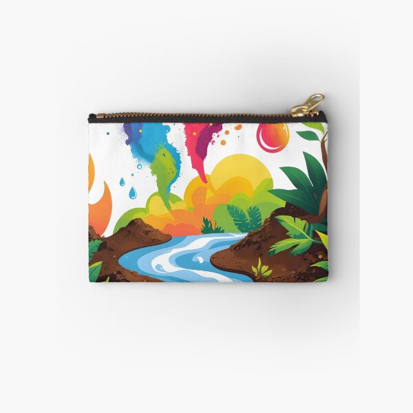 Item preview, Elemental Fusion: A Vibrant Ecosystem designed and sold by UrvashiStudio.