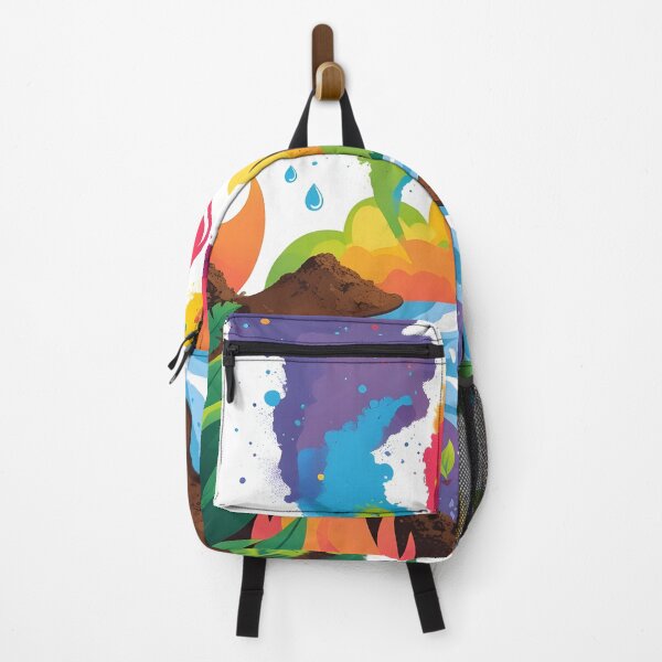 Item preview, Elemental Fusion: A Vibrant Ecosystem designed and sold by UrvashiStudio.