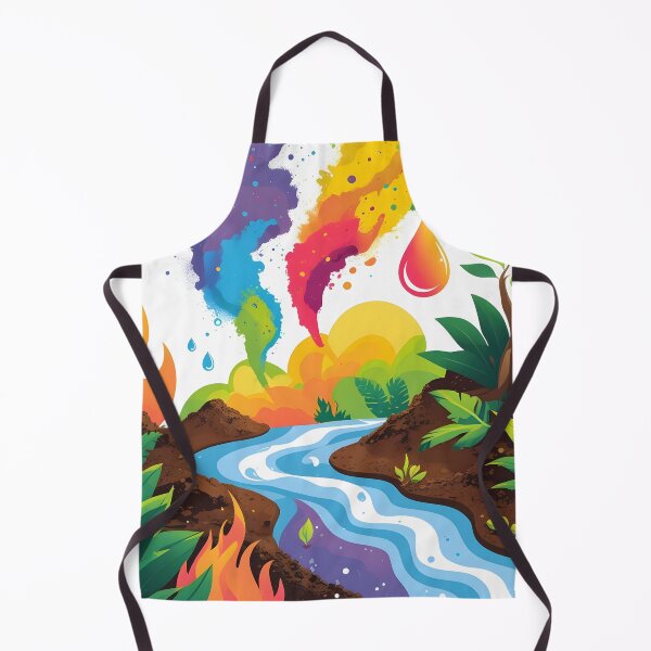 Item preview, Elemental Fusion: A Vibrant Ecosystem designed and sold by UrvashiStudio.