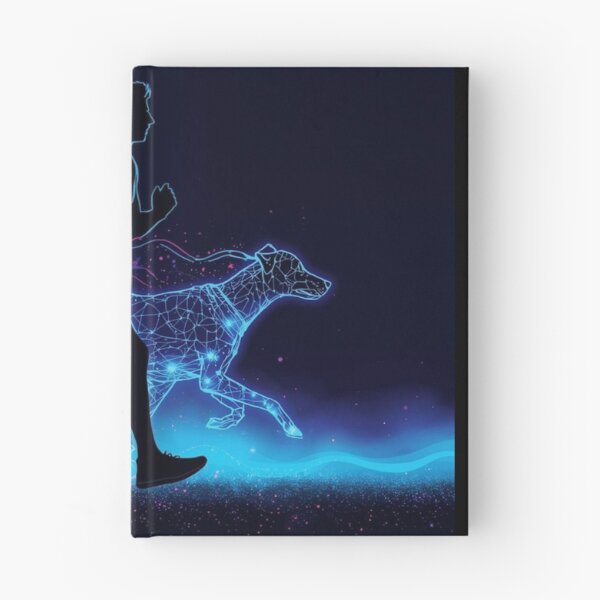 Item preview, Surreal Cosmic Canicross – Runner & Constellation Dog T-Shirt designed and sold by karimahmed84.