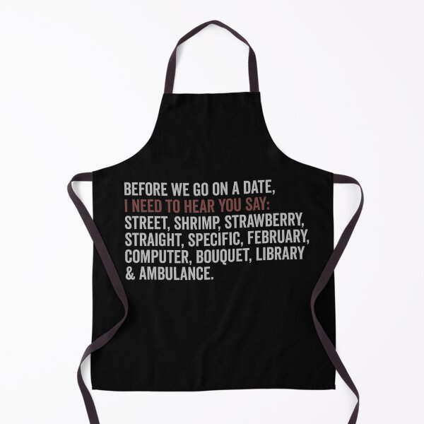 Item preview, Before We Go On a Date I Need To Hear You Say Pronunciation designed and sold by elderberry.