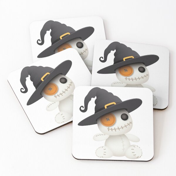 Item preview, Voodoo doll wearing witch hat designed and sold by FATTY CIGA.