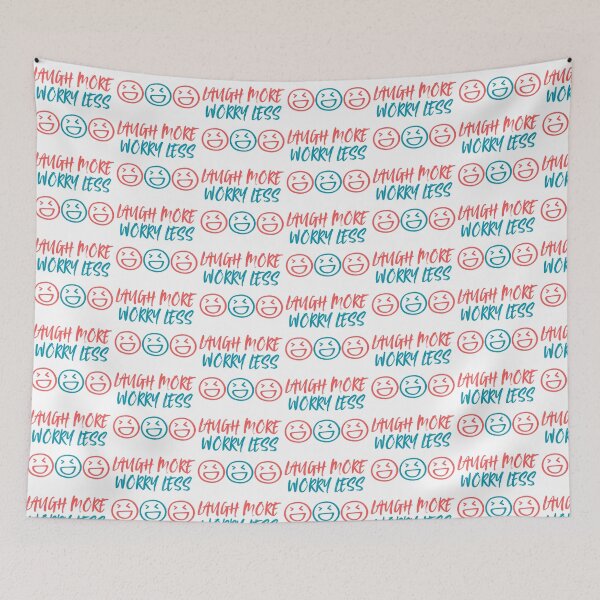 Item preview, Laugh more , worry less ! designed and sold by Abdelillah10.
