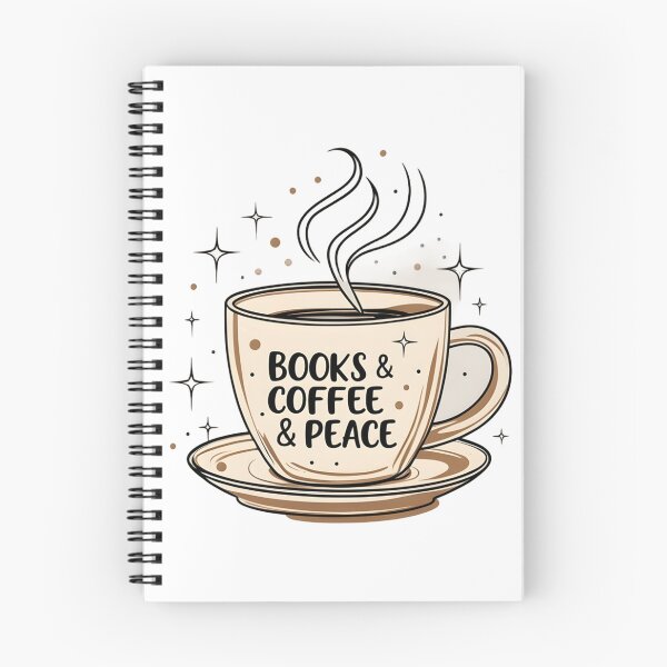 Item preview, libros, café y paz designed and sold by Spirit of Siam.