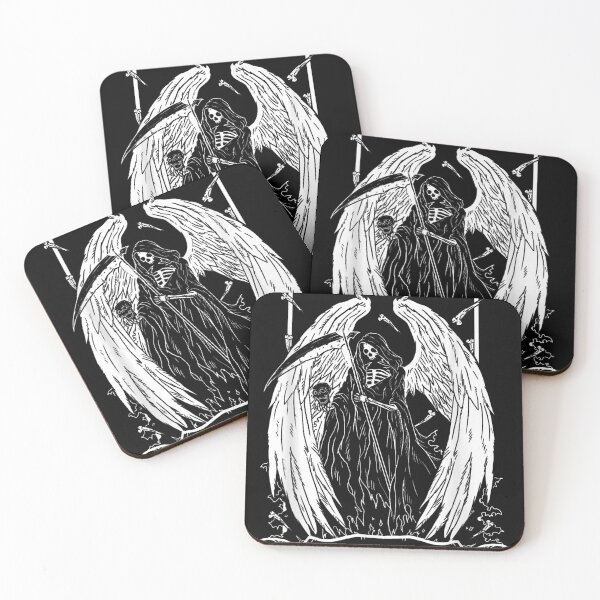 Item preview, Tarot Card The Death Xiii Angel Skull Style designed and sold by NikolayVolkov6.