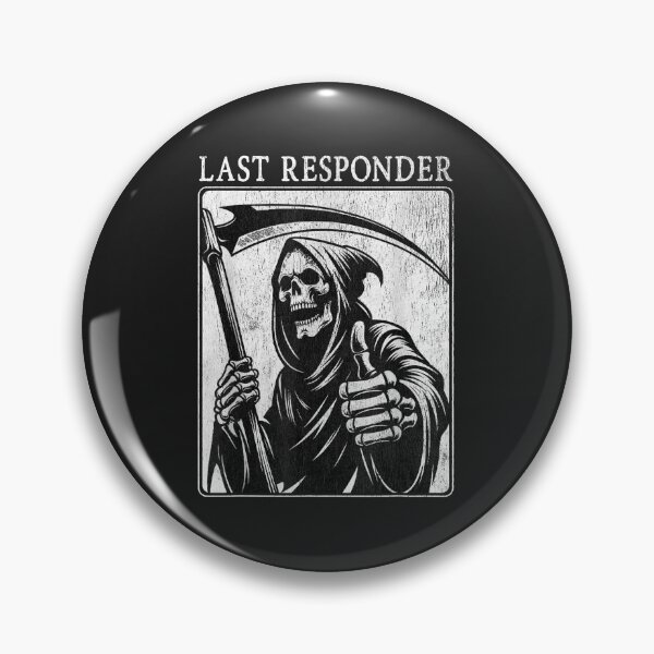 Item preview, Last Responder Grim Reaper Distressed designed and sold by NikolayVolkov6.