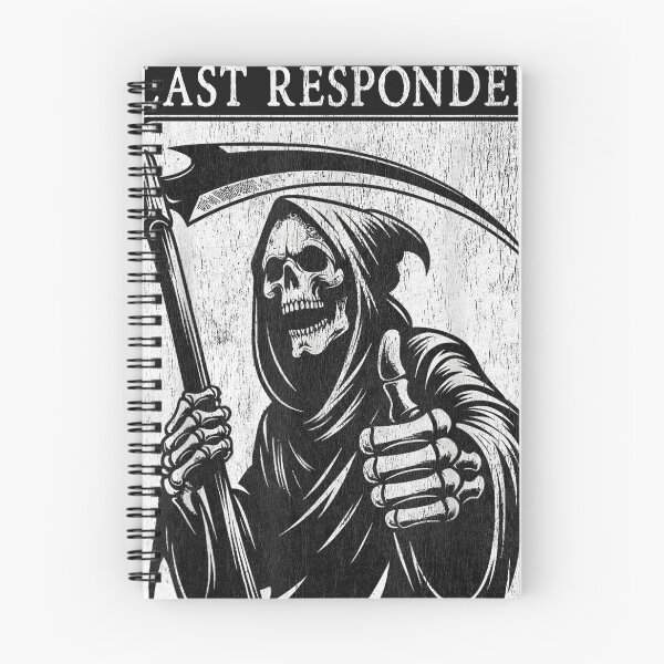Item preview, Last Responder Grim Reaper Distressed designed and sold by NikolayVolkov6.