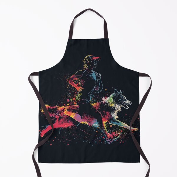 Item preview, Canicross Runner & Dog Silhouette Fusion | Dynamic Sport Design designed and sold by karimahmed84.
