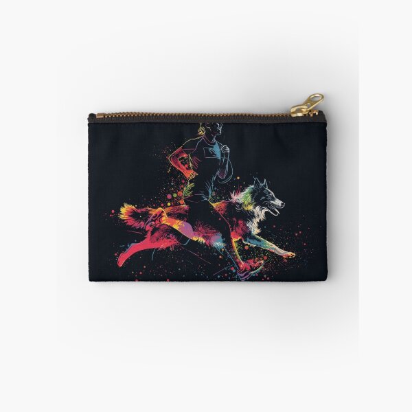 Item preview, Canicross Runner & Dog Silhouette Fusion | Dynamic Sport Design designed and sold by karimahmed84.