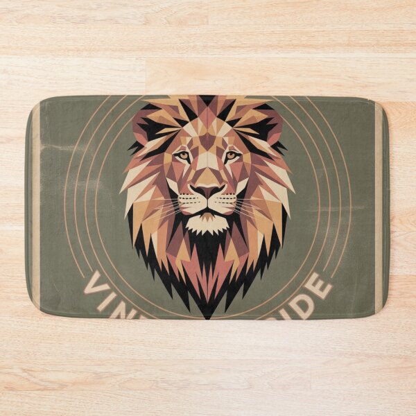 Item preview, Geometric Vintage Lion – Retro Pride designed and sold by bsbd-action.