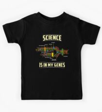 Die Wissenschaft liegt in meinen Genen Geschenk Kinder T-Shirt