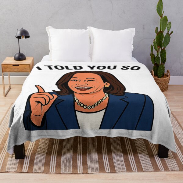 Item preview, I Told You So Smiling Kamala Harris Confident Art designed and sold by Owcomm.