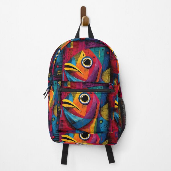 Item preview, Guardians of Marine Life - Striking Geometric Fish Celebrating Ocean Diversity designed and sold by OlfactoART Studio.