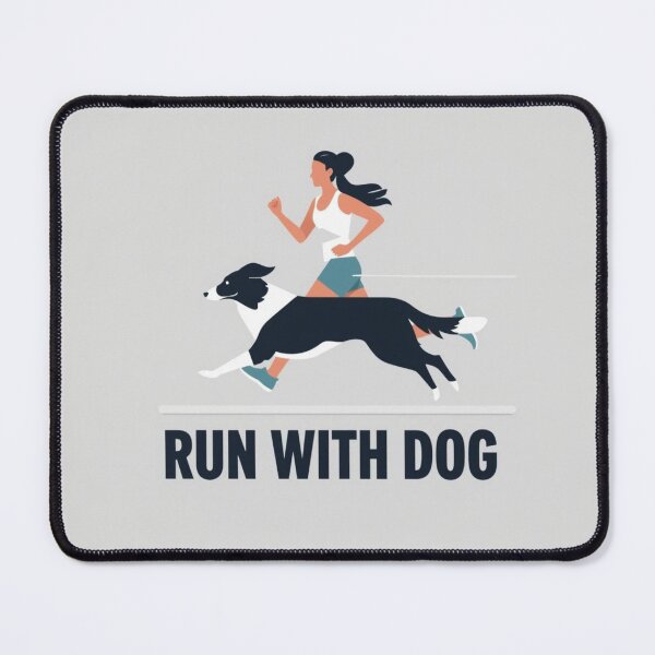 Item preview, Run with Dog | Silhouette Running Partner Design designed and sold by karimahmed84.