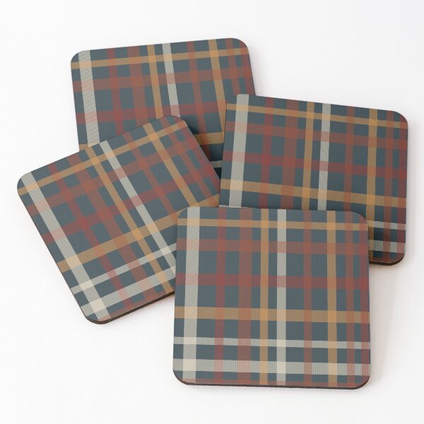 Item preview, Coastal Prep Plaid – Autumn Heritage Seamless Pattern designed and sold by AtelierBrumeArt.
