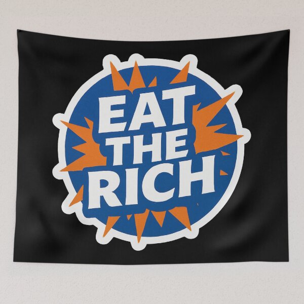 Item preview, Eat The Rich Anti Capitalist Economic Justice designed and sold by Owcomm.