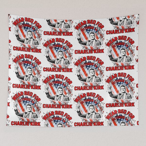 Item preview, Wear Red For Charlie Kirk designed and sold by WoodburyLake.