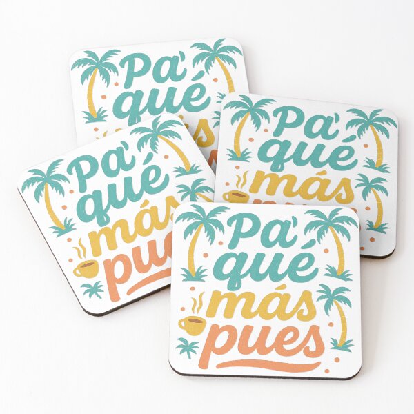 Item preview, Pa’ Qué Más Pues – Colombian Retro Caribbean Design designed and sold by Wander Vibes.
