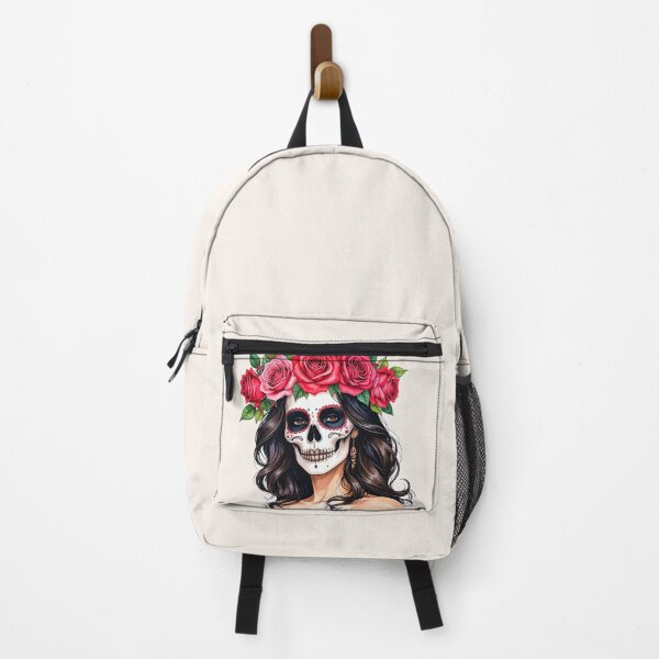 Item preview, SKULL WITH CROWN OF ROSES designed and sold by cubiask.