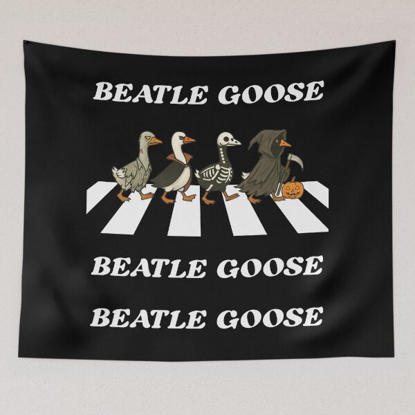 Item preview, BEATLE GOOSE FUNNY HALLOWEEN designed and sold by FlutteringWings.
