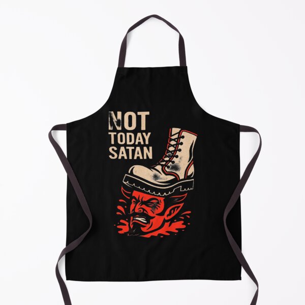Item preview, Not Today Satan designed and sold by Beyond Death.