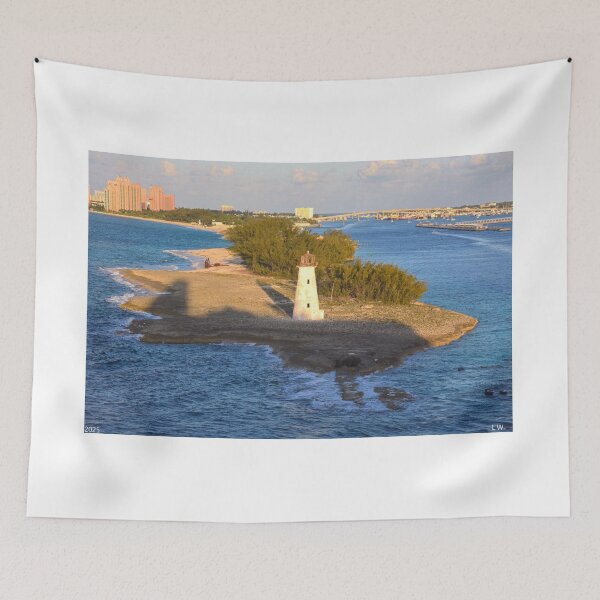 Item preview, Passing By Nassau Harbour Lighthouse  designed and sold by LisaWootenPhoto.