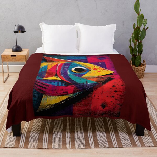 Item preview, Protect Our Oceans - Dynamic Fish Artwork Celebrating Marine Life and Diversity designed and sold by OlfactoART Studio.