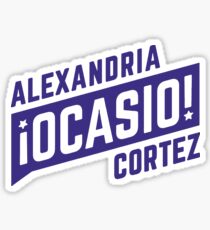 Pegatina Alexandria Ocasio Cortez