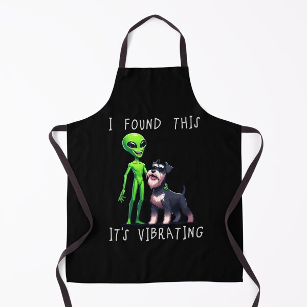 Item preview, Funny Schnauzer Found This Its Vibrating Mom Dad Kids designed and sold by rafaeltto.