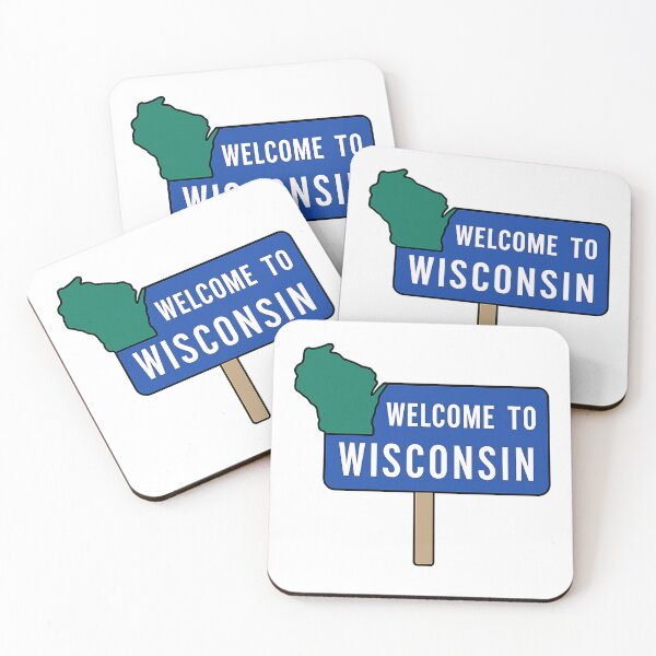 Item preview, Welcome to Wisconsin Road Sign designed and sold by BashPIXIE.