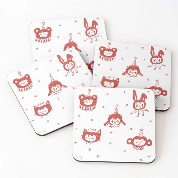 Item preview, Cute Circus Animals designed and sold by metalsongbird.