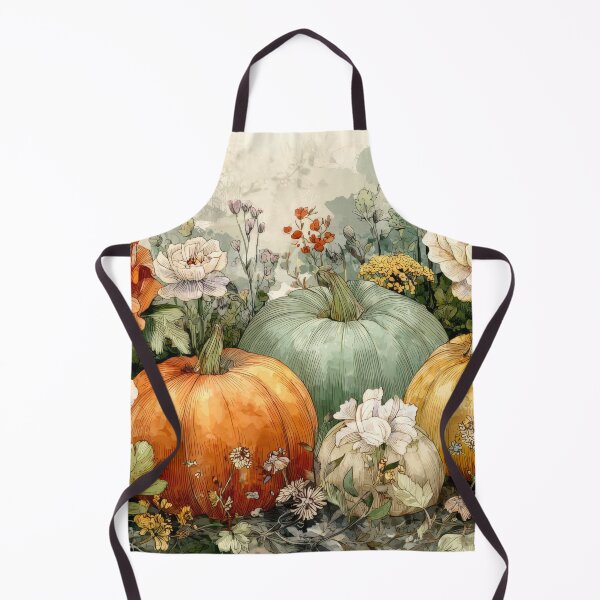 Item preview, Vintage Floral Autumnal Meadowscape pattern designed and sold by scicilysimonee.