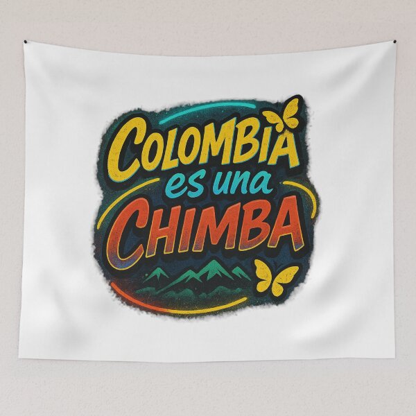 Item preview, Colombia Is a Chimba – Urban Graffiti Design designed and sold by Wander Vibes.